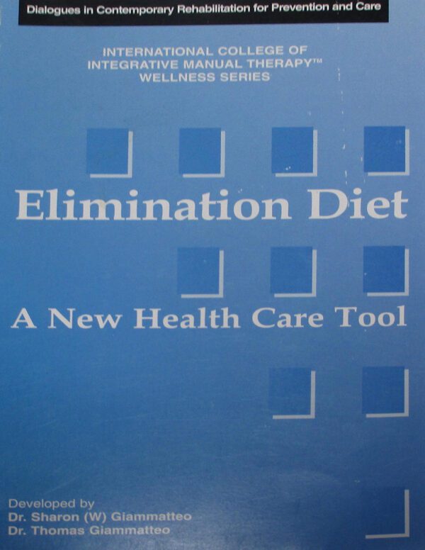 Elimination Diet Book